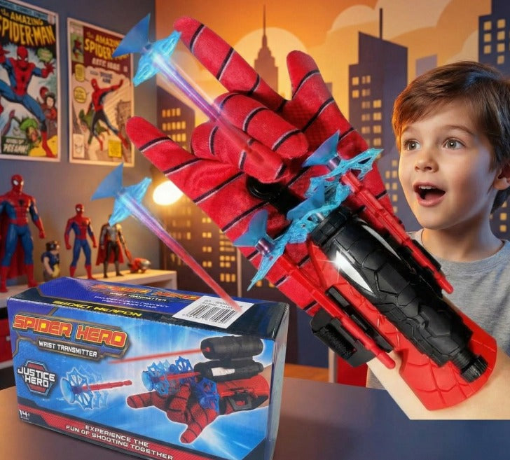 Guante Spiderman Lanza Red telaraña